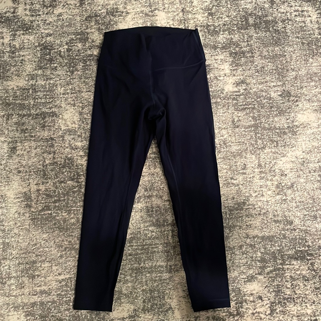 Authentic Lululemon Leggings  Navy Blue